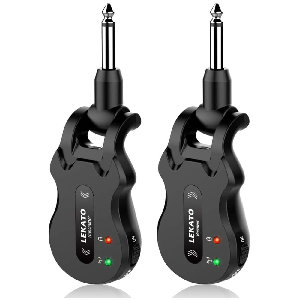 Wireless Guitar Transmitter and Receiver Set – 24-Bit Audio