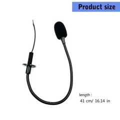 50Hz-20KHz High Frequency Omnidirectional Gooseneck Mic for Conferences no Plug