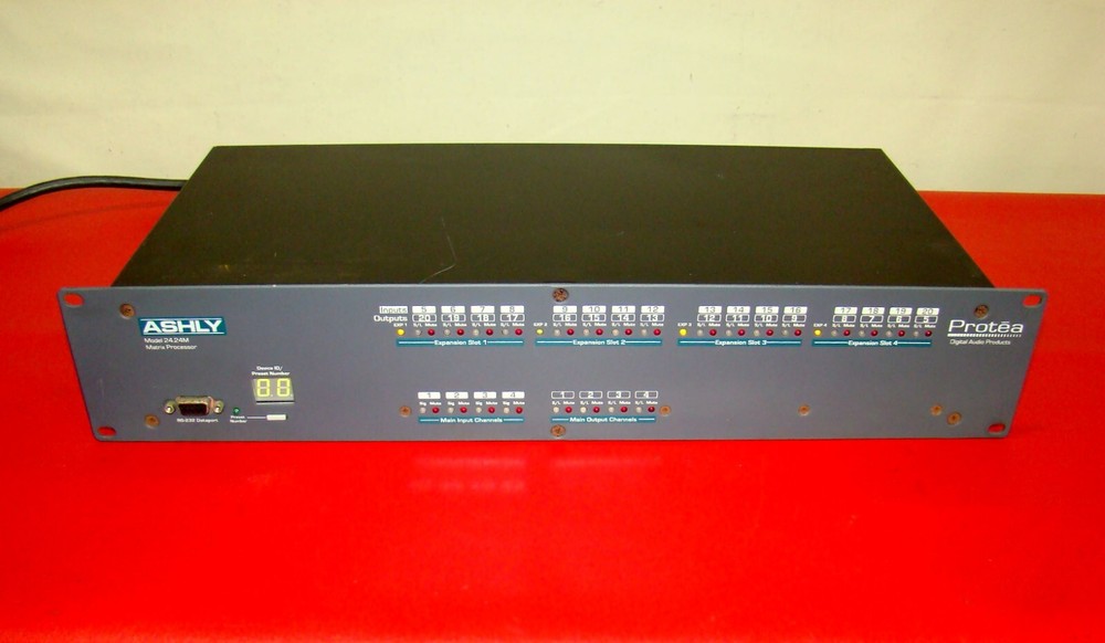 Protea 24.24M Audio Matrix Processor 4-Input 4-Output