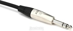Hosa HSS-015 Pro Balanced Interconnect, REAN 1/4 in TRS to Same, 15 ft