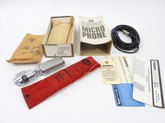 Shure 330 Vintage Uni-Directional Ribbon Microphone + Box (excellent)