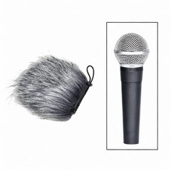Mic Furry Windscreen Easy to Use Mic Windjammer for Interview Outdoor Use