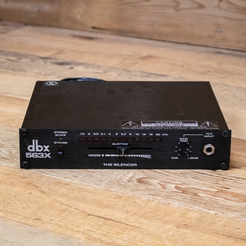 DBX 563x The Silencer Noise Reduction System 563-x Hiss Remover U284612