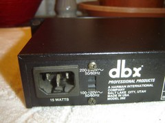 DBX 262, Project 1, 2 Channel Compressor/Limiter, Vintage Rack