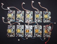 Power Supply PCB Board PSU with Cables for AKAI MPC2000 MPC2000XL