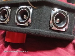 PA TOPS HORN TWEETER ARRAY 1.5KHz- 22KHz.PA HIFI 6 DRIVERS WITH 18dB CROSSOVER 4