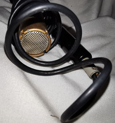 MCM Vintage 1960s Calrad DM-19 High Impedance Dynamic Microphone In BOX Japan