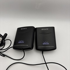 Sony WCS-999 Wireless Microphone System 999T Transmitter 999R Receiver w/ Mic