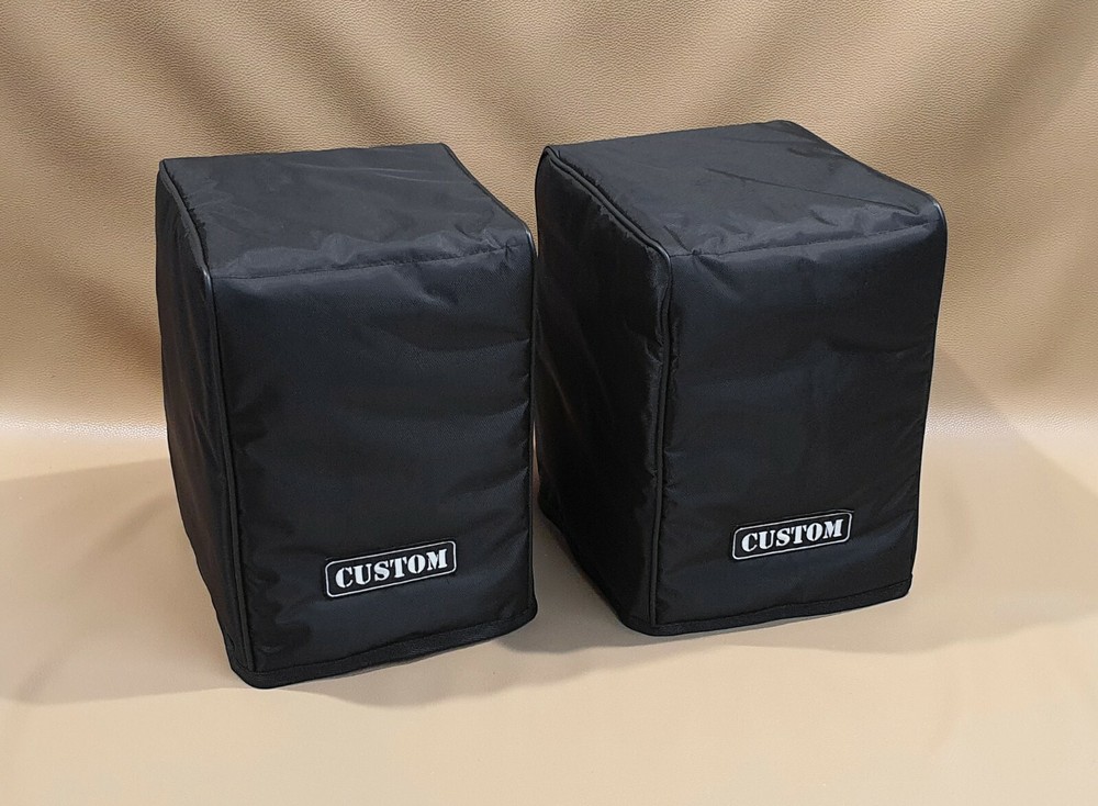 Custom padded cover for KRK Rokit RP8 G4 (pair) w/ rear cut for the cables
