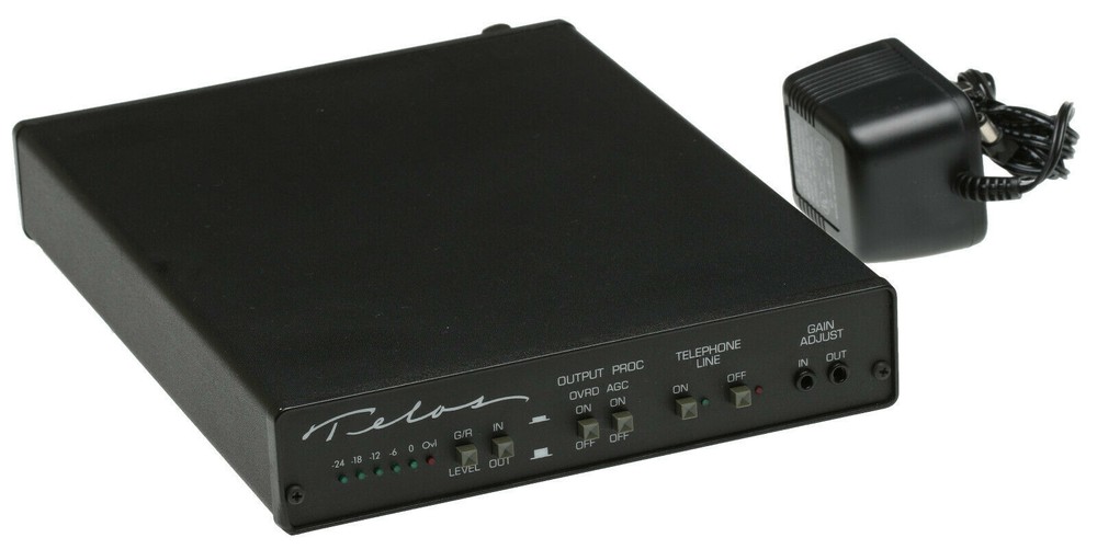 NEW Telos One Cased w/ BAA Digital Hybrid Broadcast Phone Line Audio Interface