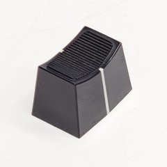 ORIGINAL BLACK WHITE SLIDER KNOB – TOA Audio Mixing Console RX-5A RX-6A RX-7