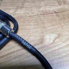 Set Of 4 Musician’s Gear Standard Instrument Patch Cable 6 in. Black MI06I