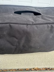 Studio Slips Amp Head Clamshell Padded Gig Bag Black Nylon Canvas