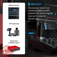 EBJ Wireless Mic 2.4Ghz XLR Adapter M-04-2