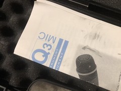 Samson Q3 Microphone w Case #OP0
