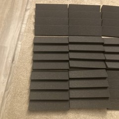 Auralex Studiofoam DST-114 Acoustic Panel 12 Pack – Charcoal Gray New