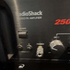 Amateur DJ or PA System- Radio Shack MPA-250B Amplifier And SA230 Sub Amp Plus…