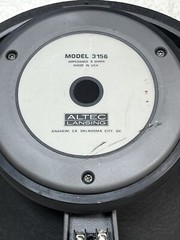 Altec Lansing 3156 15″ speaker 8ohm – Made in the USA