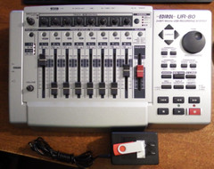 Roland Edirol UR-80 24 Bit/96 kHz USB midi interface Audio Recording -UNTESTED!