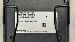 Shure ULXD1 Wireless Bodypack Transmitter V50 174-216 MHz
