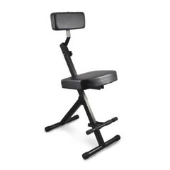 Pyle Musician & Performer Chair Seat Stool, Durable, Portable, Adjustable