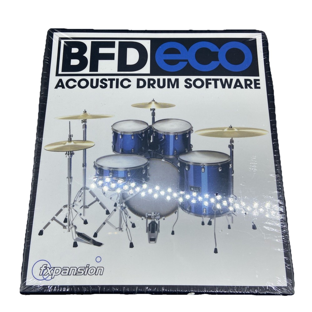 BFD ECO Acoustic Drum Software Fxpansion Music Mixing