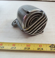 Vintage RARE 1940’s microphone head, no top screws, unbranded, for parts.