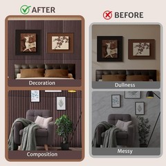 4-40 Pack Self Adhesive Soundproof Foam Panels 45″× 22″ inch Acoustic Wall Tiles