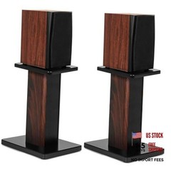 16 Inch (40CM) – Pair-Wood Speaker Stands for Home-Cinema HiFi Pair-16 inch