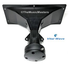One Pair 4×10 Inch Piezo Flush Mount Horn TWEETERS Home Car Pro Studio Speakers