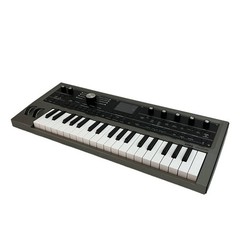 KORG microKORG2 MK-2 37-Key Synthesizer Vocoder w/ AC Adapter Mic Box Tested