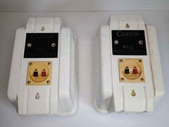 Pair of CARVIN PM5 Professional Program Reference Monitors Speakers 100W 2-Way