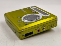 Sony MZ-R700 Walkman MiniDisc Recorder Not Working For Parts Yellow