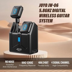 Wireless Guitar System 5.8Ghz Wireless Guitar Transmitter Receiver with Charging