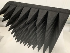 Triangular Pyramid Acoustic Sound Foam Panel Studiofoam 23″ x 23″ x 8.5″