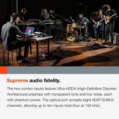 SERIES 102i 10 IN/2 OUT USB Audio Interface with MIDI, DAW Recording Software…