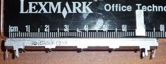 1 Piece 15A50K Fader Slider #9232 Total Length 74mm