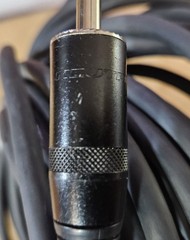 Peavey Speaker Wire 50ft 14 AWG with Neutrik Connectors Black and Silver
