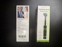 Wireless Microphone Handle, Adapter Compatible with RODE Wireless Go and Go 2