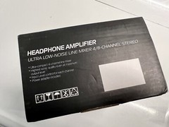 MICROAMP HA400 Ultra-Compact 4 Channel Stereo Headphone Amplifier