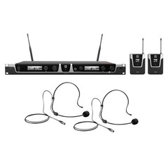 LD Systems U505.1 BPH 2 Dual Wireless Microphone System w Bodypacks & Headsets