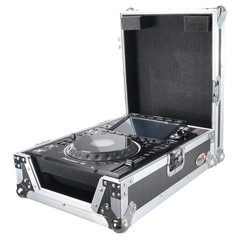 ProX XS-CD Flight Case for CDJ-3000 Large Format CD-Media Player Black on Silver
