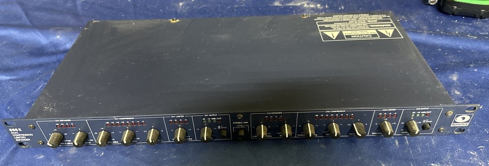 Symetrix 565E Dual Compressor Limiter Expander 1u – Used