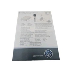 AKG Perception Wireless 45 Vocal Handheld UHF Wireless Microphone Mic System
