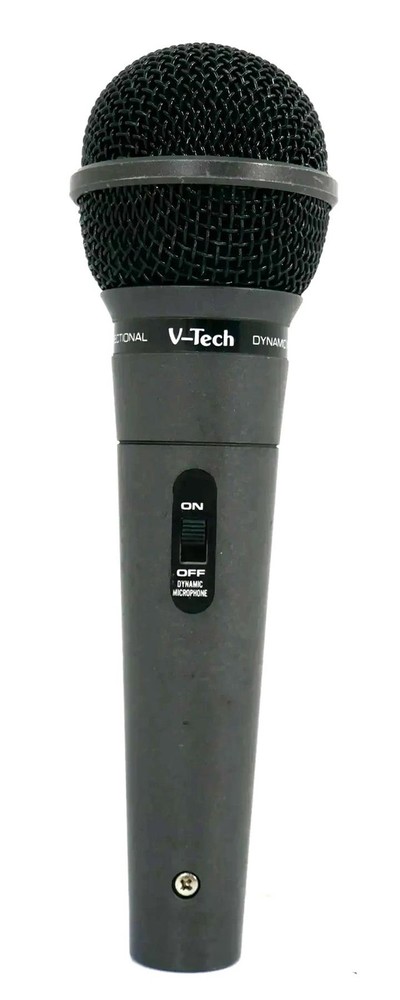 V-Tech VT-1040 Microphone Dynamic Unidirectional Mic 600 Ohm – Free Shipping