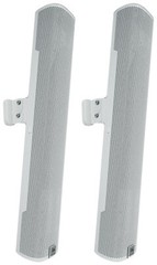 (2) JBL COL600-WH 24″ White 70V Commercial Slim Column Wall Mount Array Speakers