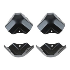 4X Polished Corner Protector for Luggage Trunks Flight Cases Box Edge 50*50*36mm