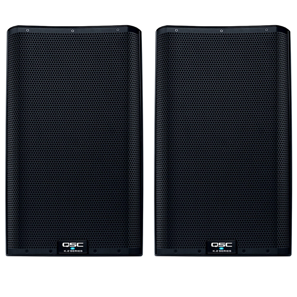 QSC K12.2 Active 12″ 2000 Watt Loudspeaker (Pair)