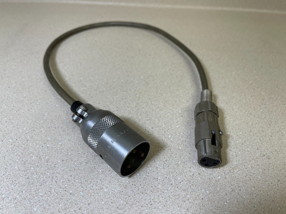 Cannon Microphpne 3 Pin P Connector Male to Female XLR