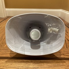 Ben & Fellows 30W IP Horn Outdoor Speaker w/ Mic 120 Decibals White